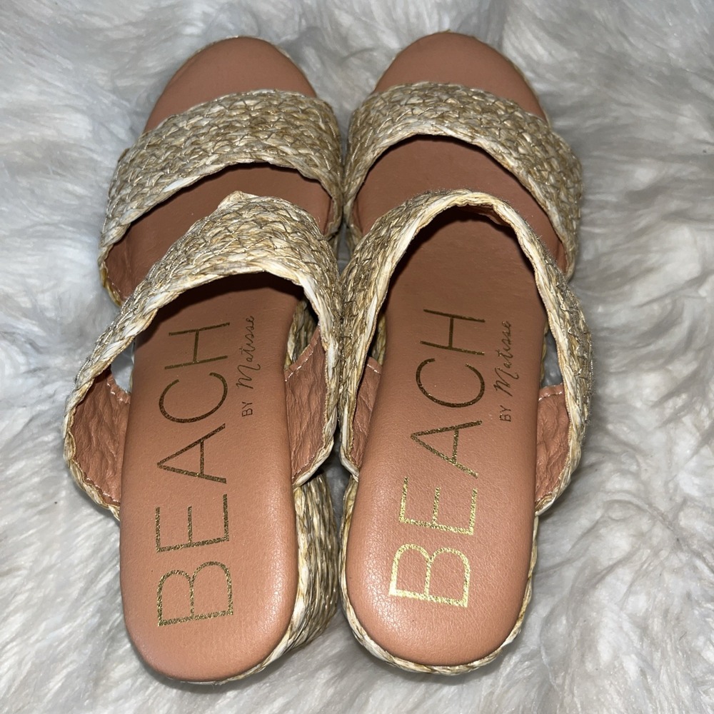Matisse Ocean Ave Vegan Slide On Platform Sandals Women‎ Size 8M - Picture 9 of 15